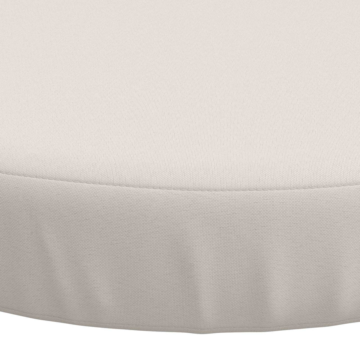 4-Piece Zitkussens SOEST 4 st 100% Polyester Wit Ø 40 x 7 cm