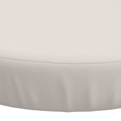 4-Piece Zitkussens SOEST 4 st 100% Polyester Wit Ø 40 x 7 cm