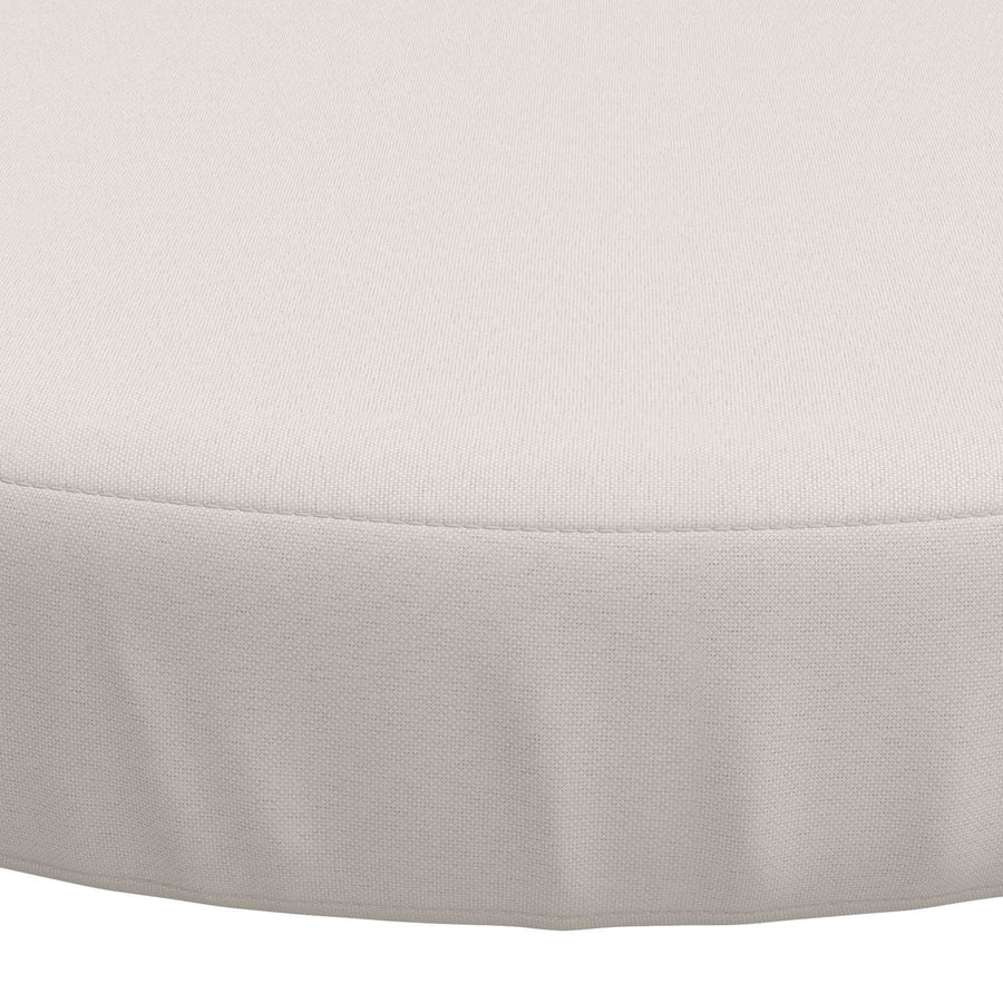 4-Piece Zitkussens SOEST 4 st 100% Polyester Wit Ø 40 x 7 cm
