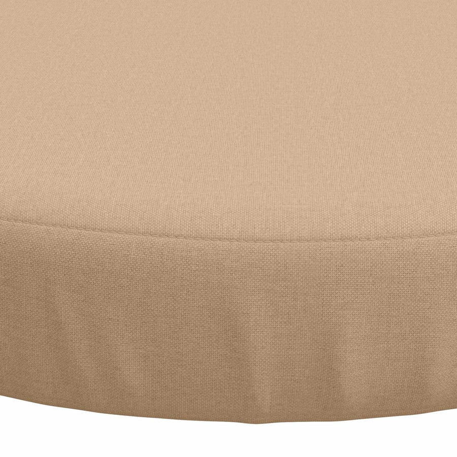 4-Piece Zitkussens SOEST 4 st 100% Polyester Zand Ø 40 x 7 cm