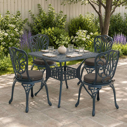 4-Piece Zitkussens SOEST 4 st 100% Polyester Antraciet