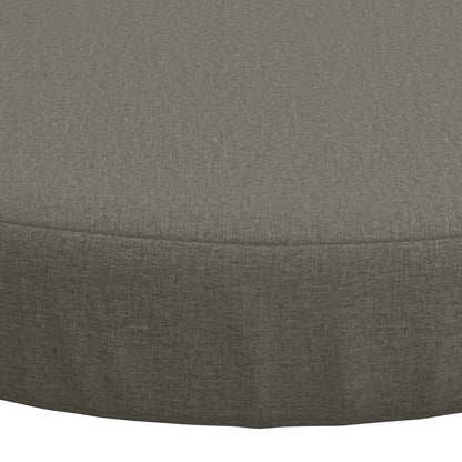 4-Piece Zitkussens SOEST 4 st 100% Polyester Grijs Ø 40 x 7 cm