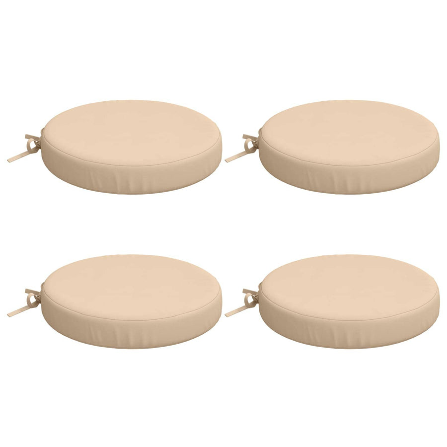 4-Piece Zitkussens SOEST 4 st 100% Polyester Crèmekleurig
