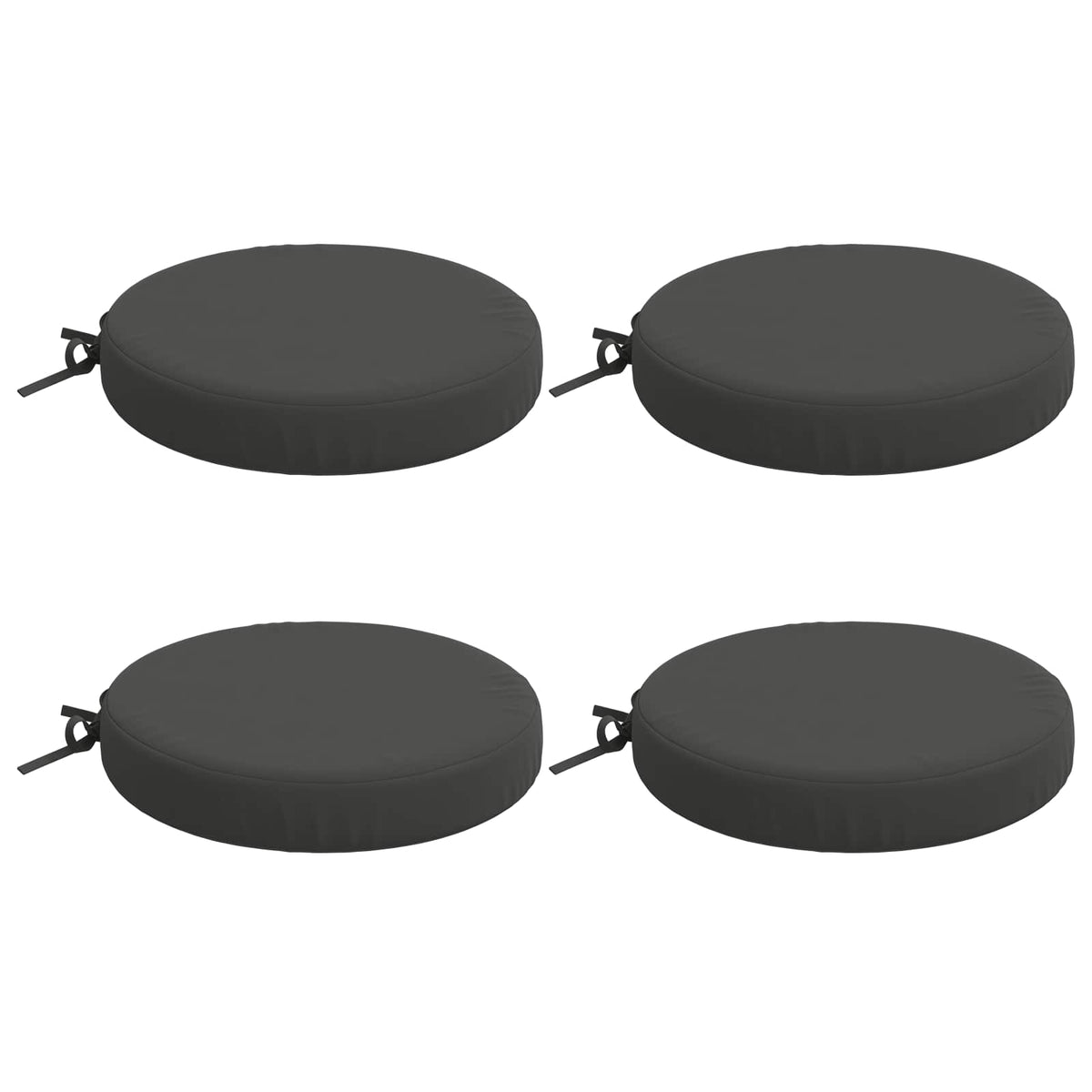 4-Piece Zitkussens SOEST 4 st 100% Polyester Antraciet