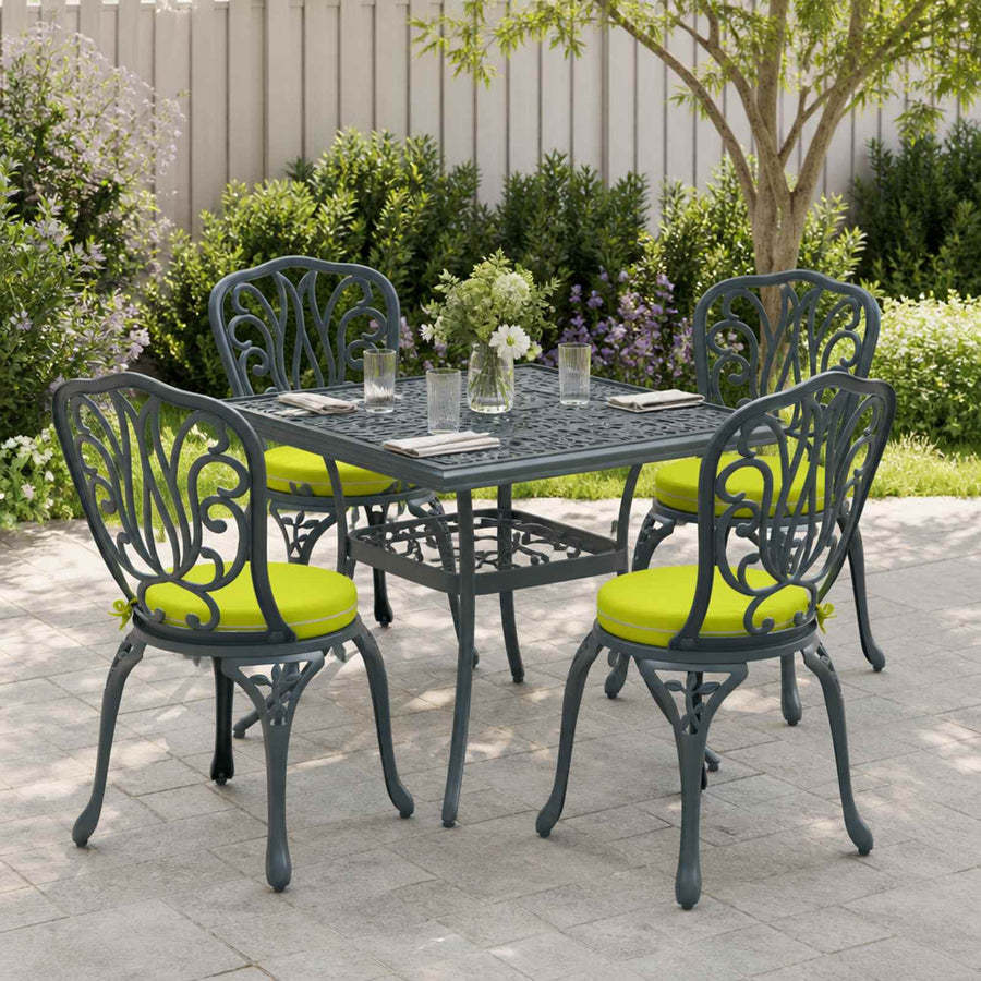 4-Piece Zitkussens SOEST 4 st 100% Polyester Helder groen