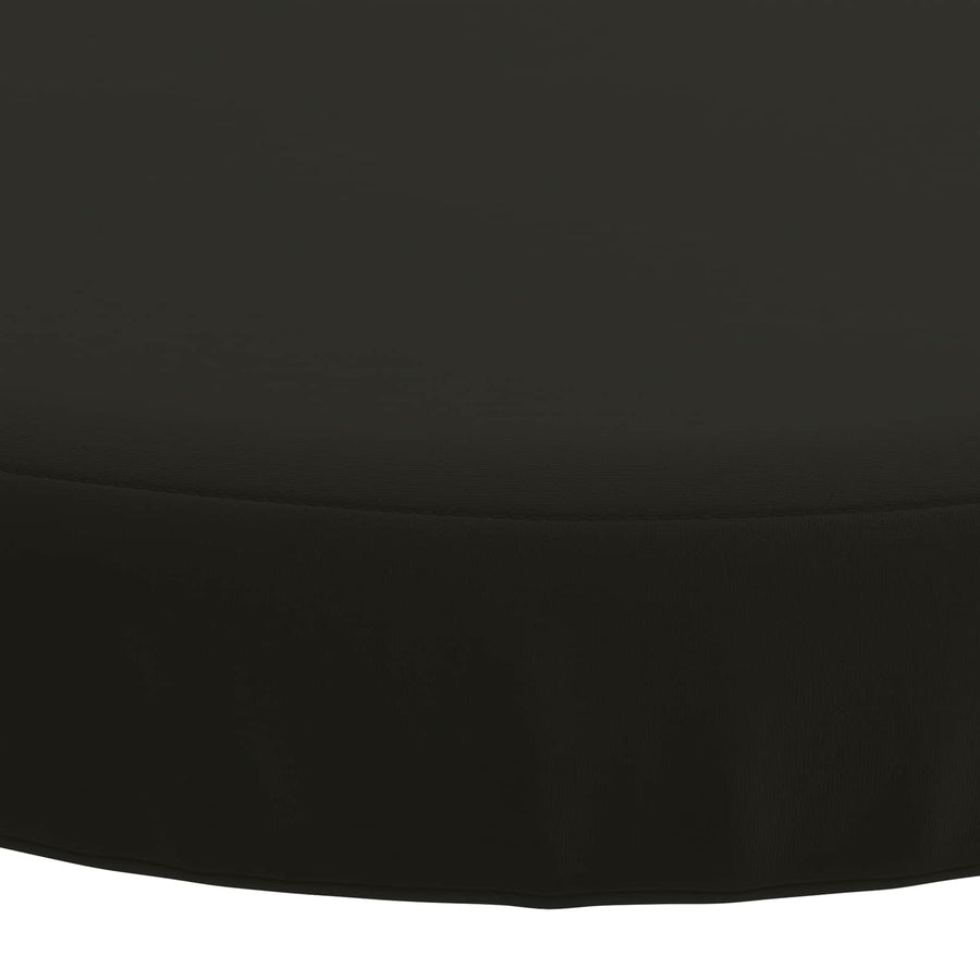 4-Piece Zitkussens SOEST 4 st 100% Polyester Zwart Ø 40 x 7 cm