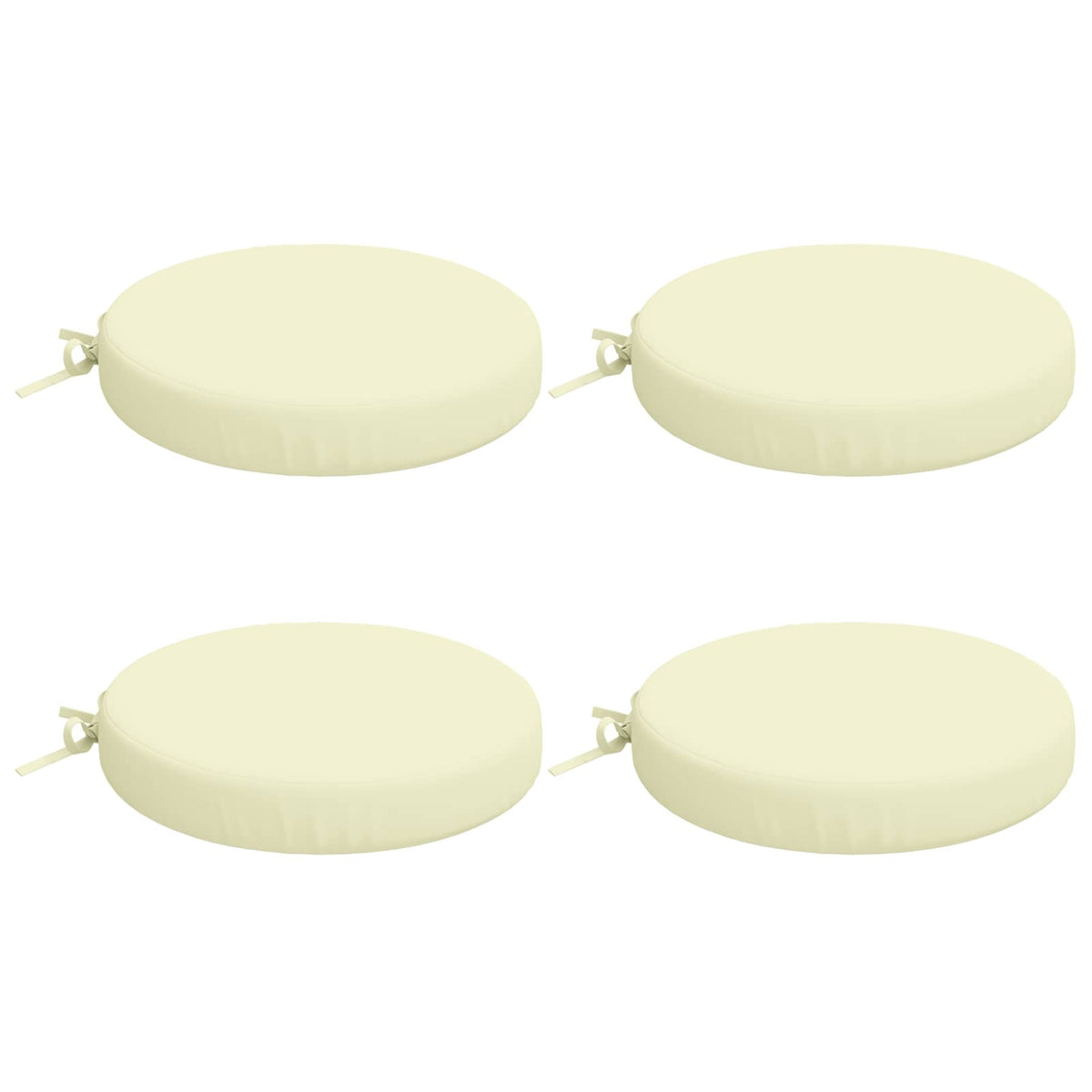 4-Piece Zitkussens SOEST 4 st 100% Polyester Crèmekleurig