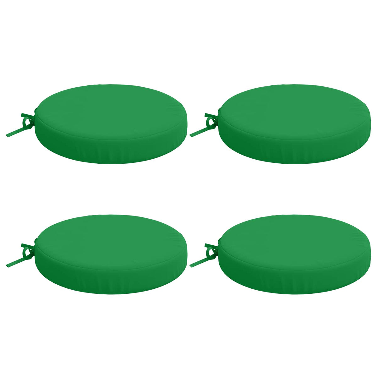 4-Piece Zitkussens SOEST 4 st 100% Polyester Groen Ø 40 x 7 cm