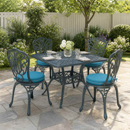 4-Piece Zitkussens SOEST 4 st 100% Polyester Lichtblauw