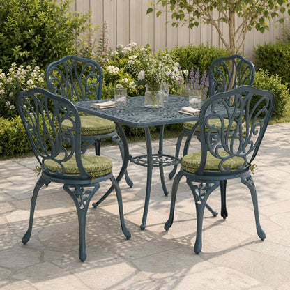 4-Piece Zitkussens SOEST 4 st 100% Polyester Bladontwerp