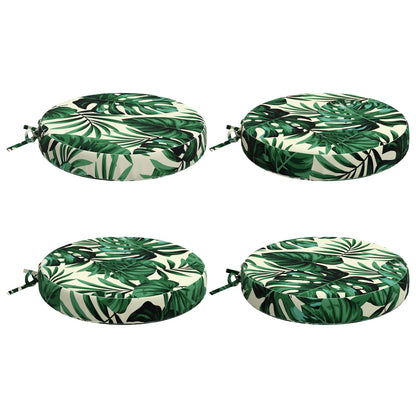 4-Piece Zitkussens SOEST 4 st 100% Polyester Bladpatroon