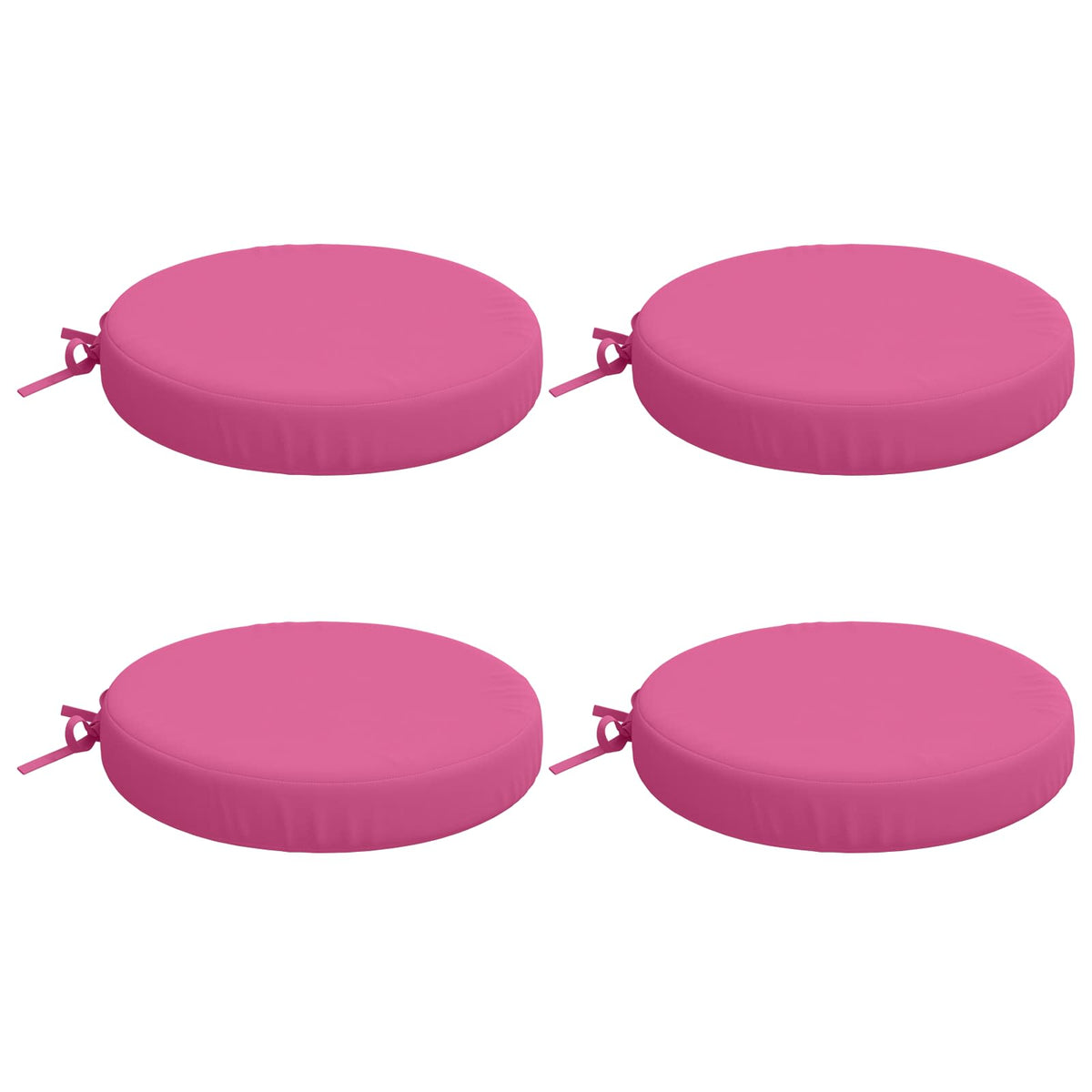 4-Piece Zitkussens SOEST 4 st 100% Polyester Roze Ø 40 x 7 cm