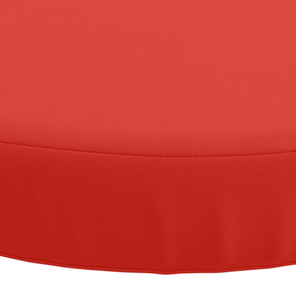 4-Piece Zitkussens SOEST 4 st 100% Polyester Rood Ø 40 x 7 cm