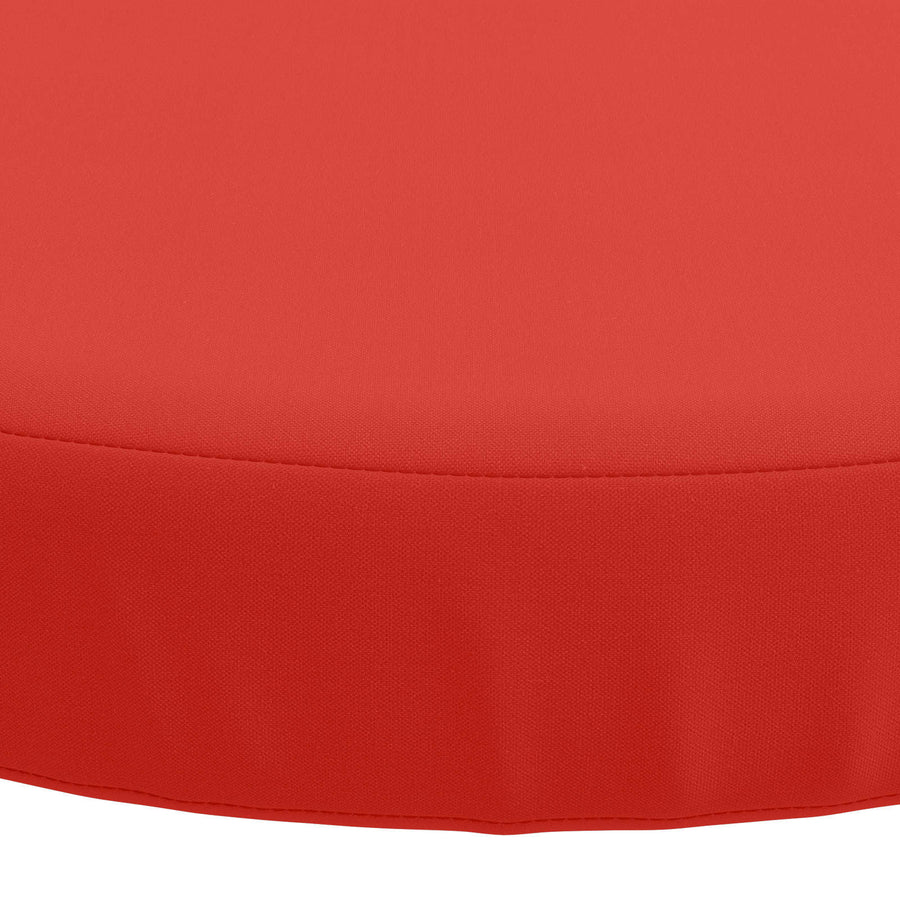 4-Piece Zitkussens SOEST 4 st 100% Polyester Rood Ø 40 x 7 cm