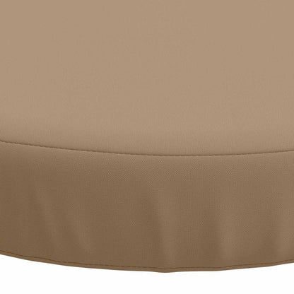4-Piece Zitkussens SOEST 4 st 100% Polyester Taupe Ø 40 x 7 cm