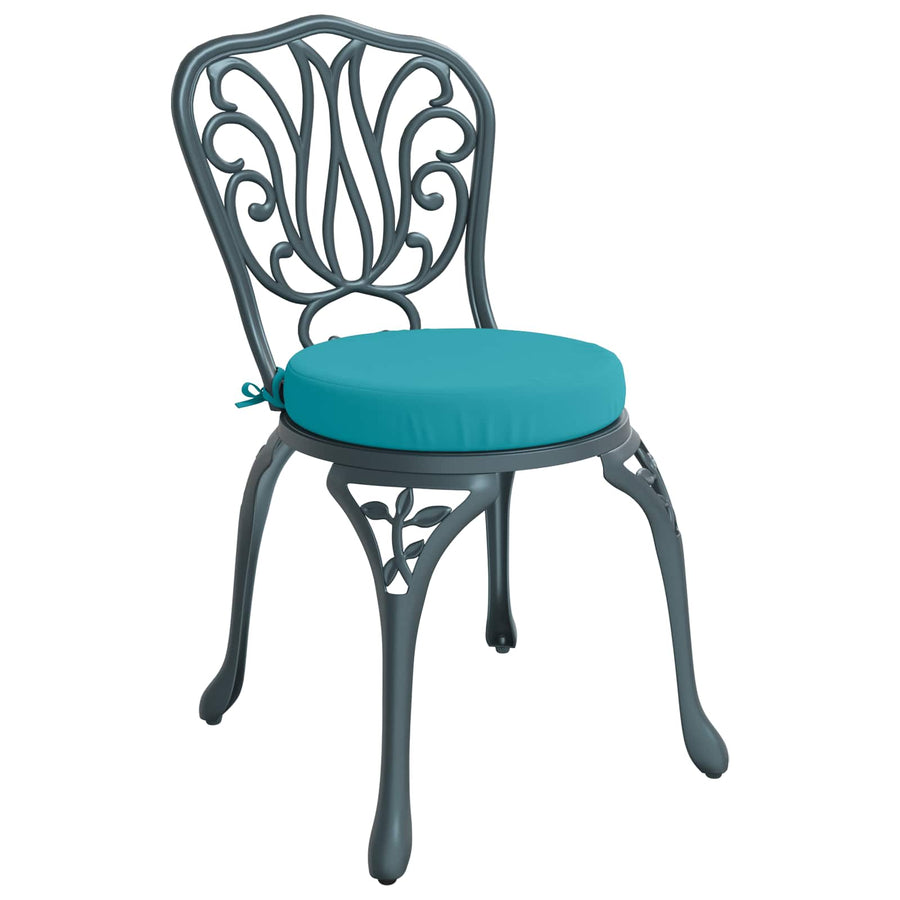 4-Piece Zitkussens SOEST 4 st 100% Polyester Turquoise