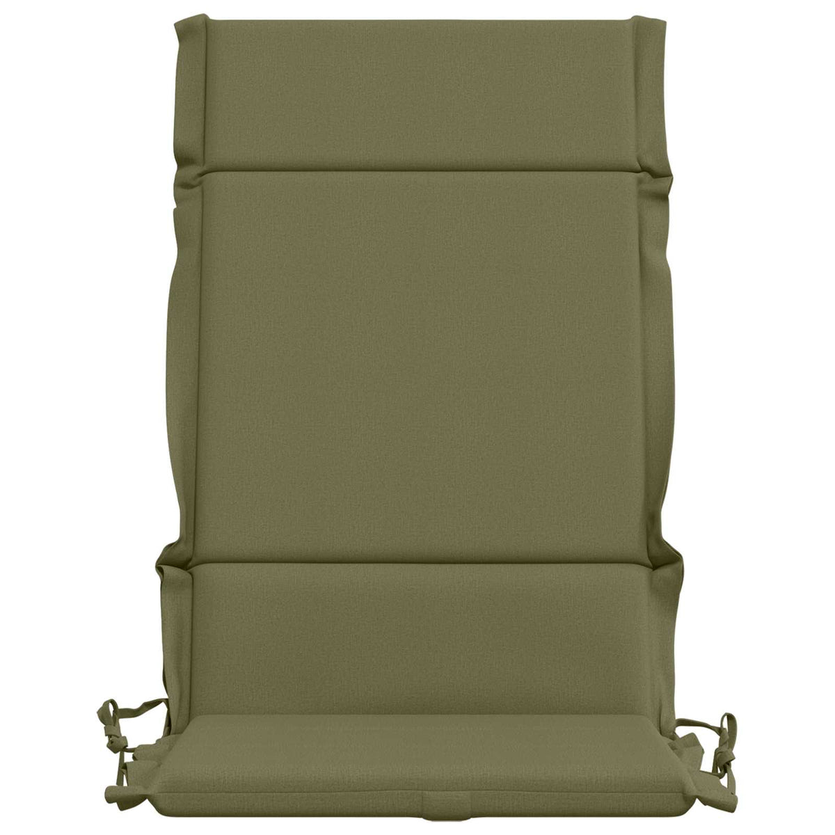 2-delige Hoogrug Kussen GEMERT 2 pcs 100% Polyester Olijfgroen