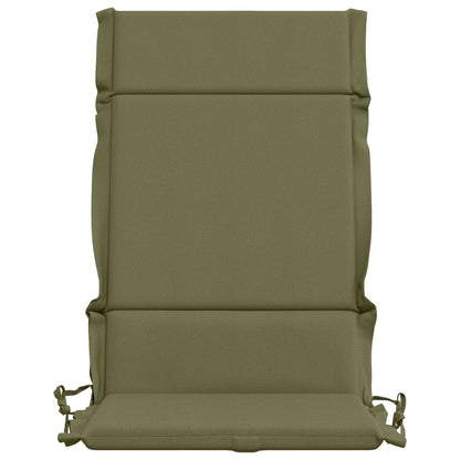 2-delige Hoogrug Kussen GEMERT 2 pcs 100% Polyester Olijfgroen
