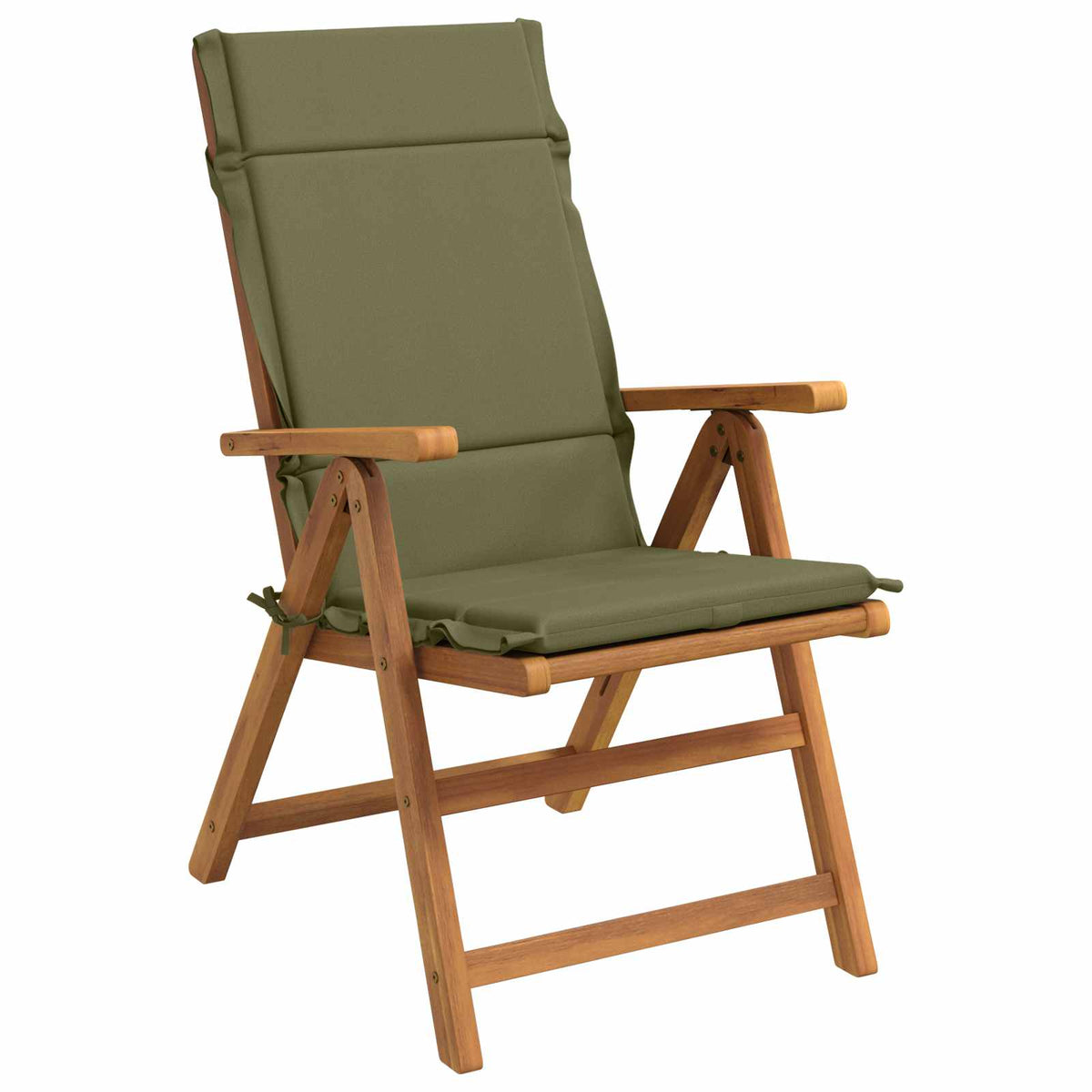 2-delige Hoogrug Kussen GEMERT 2 pcs 100% Polyester Olijfgroen