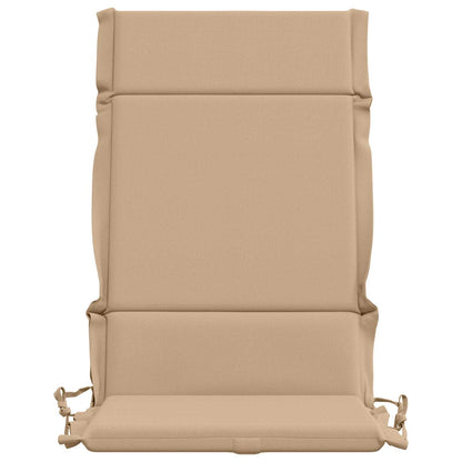 4-delige Hoogrug Kussen GEMERT 4 pcs 100% Polyester Zand
