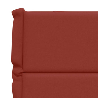 4-delige Hoogrug Kussen GEMERT 4 pcs 100% Polyester Rood