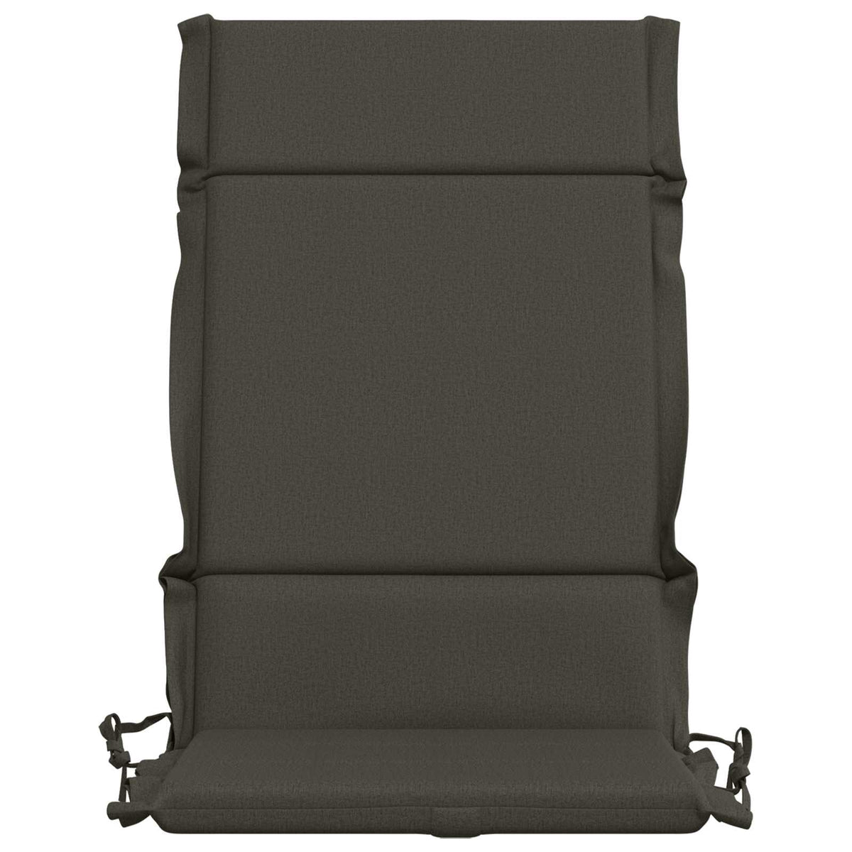 2-delige Hoogrug Kussen GEMERT 2 pcs 100% Polyester Antraciet