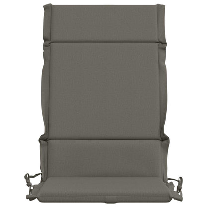 2-delige Hoogrug Kussen GEMERT 2 pcs 100% Polyester Grijs