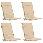4-delige Hoogrug Kussen GEMERT 4 pcs 100% Polyester