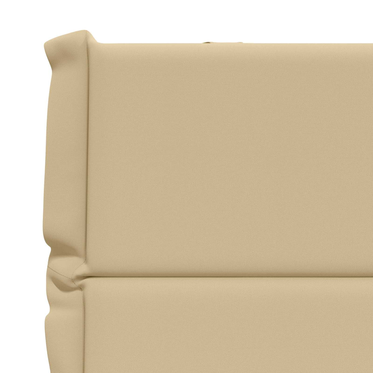 2-delige Hoogrug Kussen GEMERT 2 pcs 100% Polyester Beige