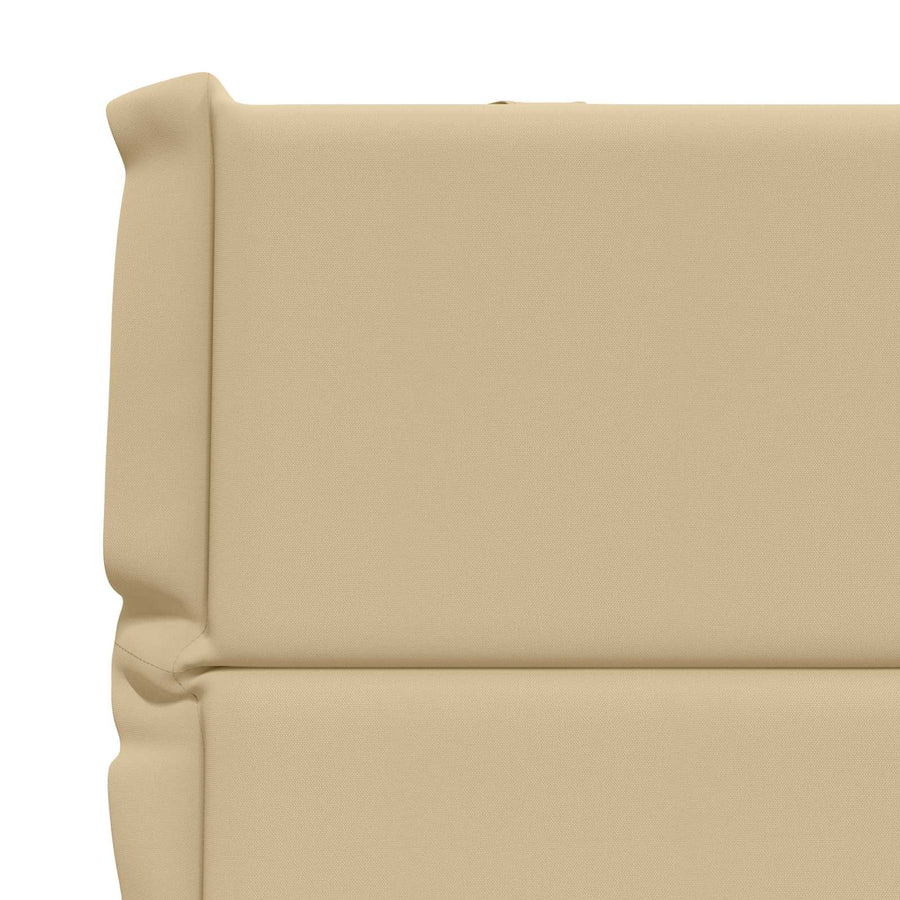 4-delige Hoogrug Kussen GEMERT 4 pcs 100% Polyester Beige