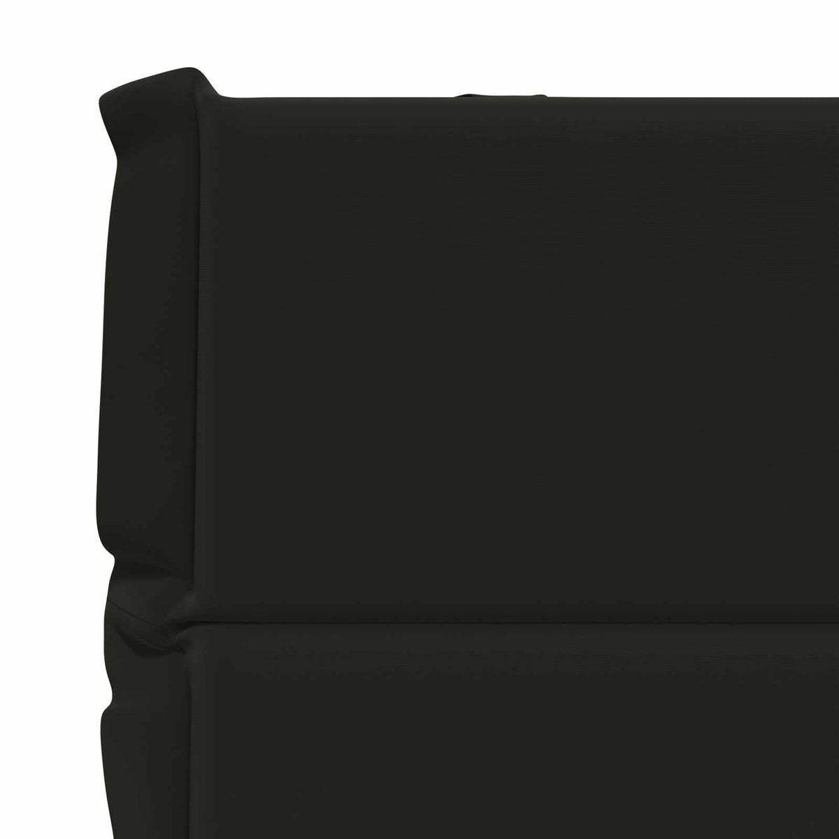 2-delige Hoogrug Kussen GEMERT 2 pcs 100% Polyester Zwart