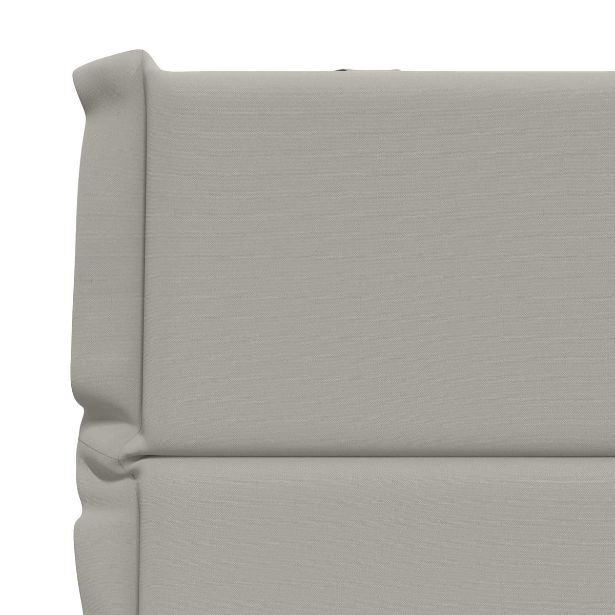 2-delige Hoogrug Kussen GEMERT 2 pcs 100% Polyester Grijs