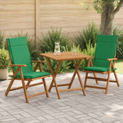Hoogrugkussen 2 stuks groen 100% polyester