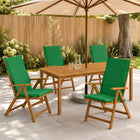 4-delige Hoogrug Kussen GEMERT 4 pcs 100% Polyester Groen