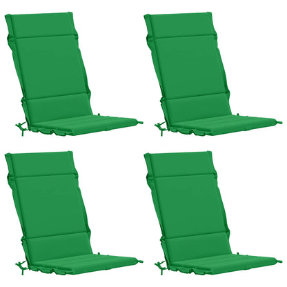 4-delige Hoogrug Kussen GEMERT 4 pcs 100% Polyester Groen