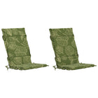 2-delige Hoogrug Kussen GEMERT 2 pcs 100% Polyester Bladontwerp