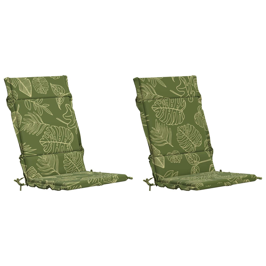 2-delige Hoogrug Kussen GEMERT 2 pcs 100% Polyester Bladontwerp