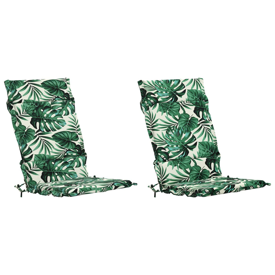 2-delige Hoogrug Kussen GEMERT 2 pcs 100% Polyester Bladpatroon