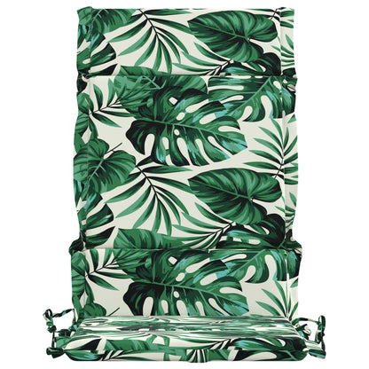 4-delige Hoogrug Kussen GEMERT 4 pcs 100% Polyester Bladpatroon