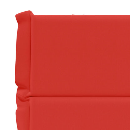 2-delige Hoogrug Kussen GEMERT 2 pcs 100% Polyester Rood