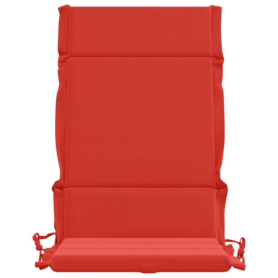 4-delige Hoogrug Kussen GEMERT 4 pcs 100% Polyester Rood