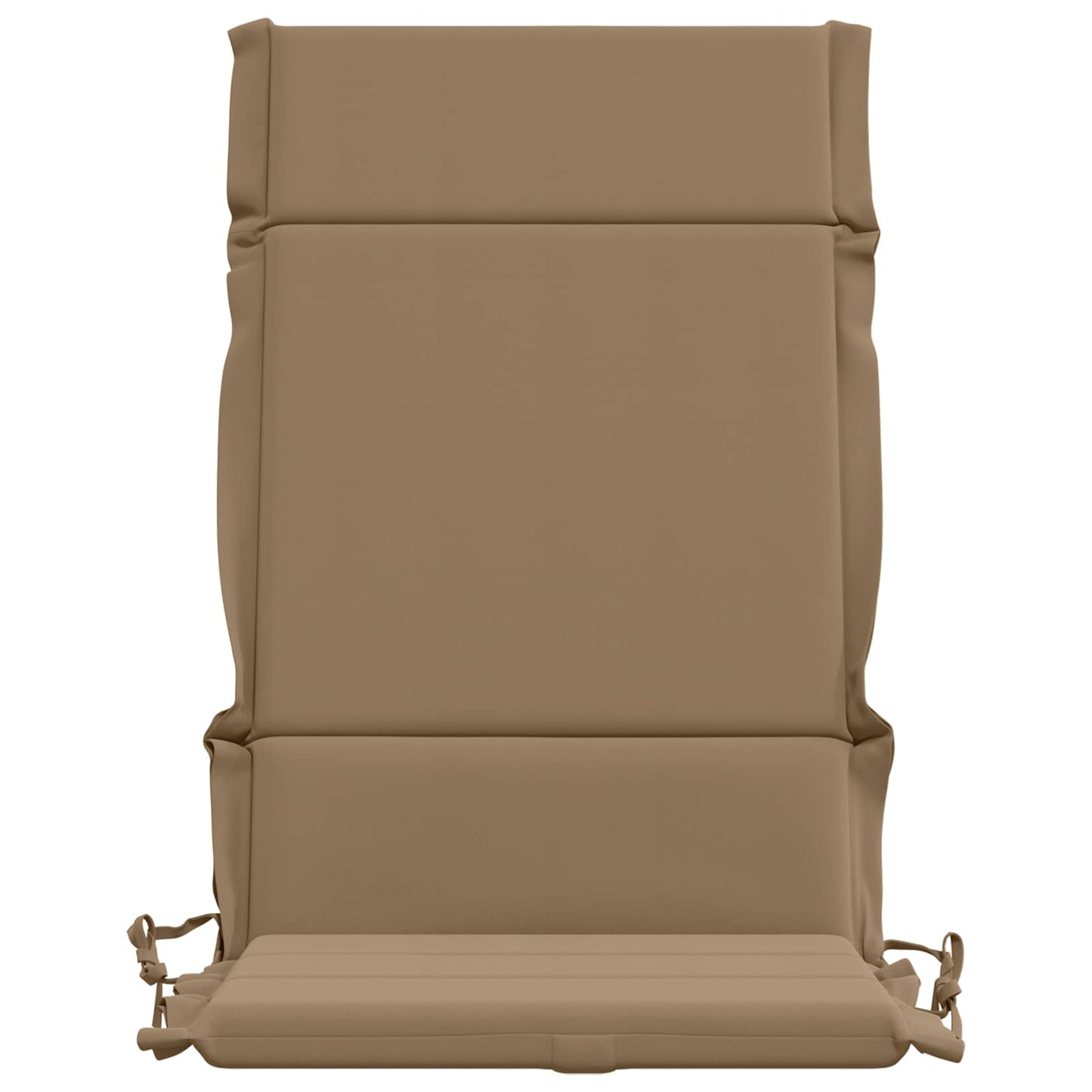 2-delige Hoogrug Kussen GEMERT 2 pcs 100% Polyester Taupe