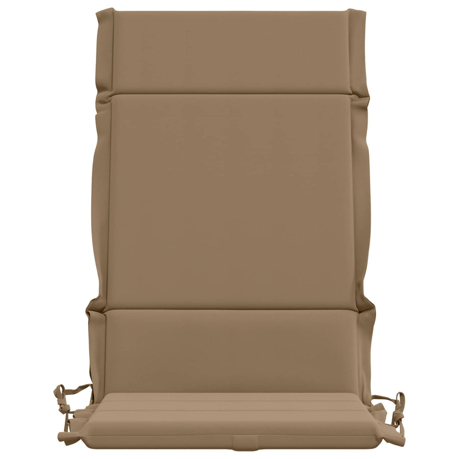 6-delige Hoogrug Kussen GEMERT 6 pcs 100% Polyester Taupe