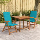 2-delige Hoogrug Kussen GEMERT 2 pcs 100% Polyester Turquoise