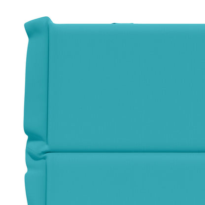 4-delige Hoogrug Kussen GEMERT 4 pcs 100% Polyester Turquoise