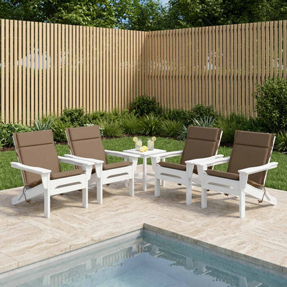 6-delige Hoogrug Kussen GEMERT 6 pcs 100% Polyester Taupe