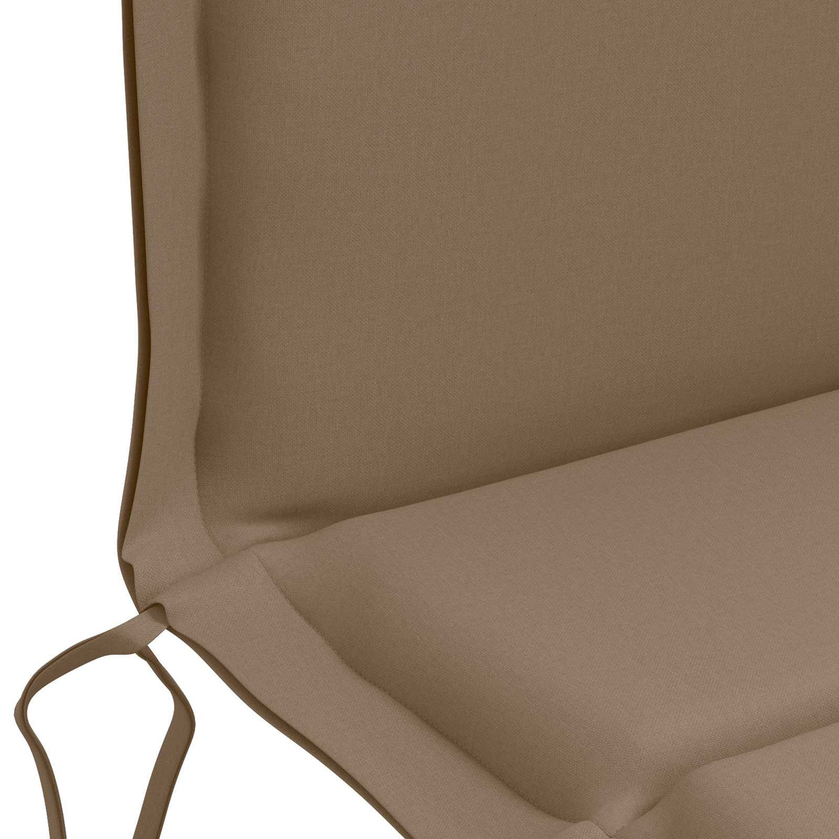 6-delige Hoogrug Kussen GEMERT 6 pcs 100% Polyester Taupe
