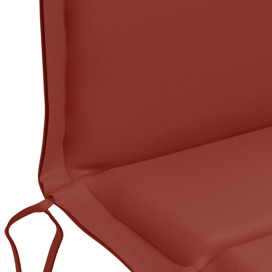 6-delige Hoogrug Kussen GEMERT 6 pcs 100% Polyester Rood