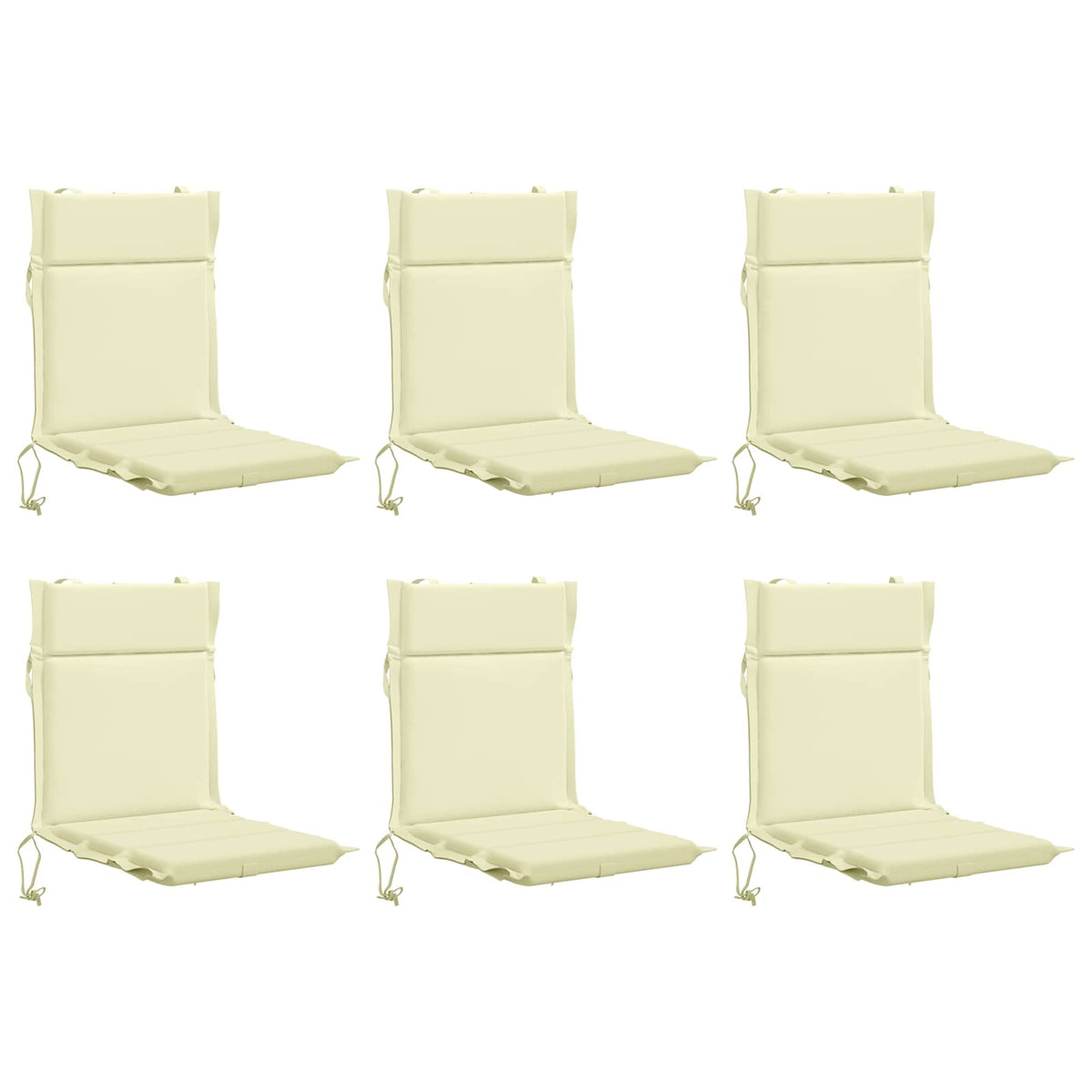 6-delige Hoogrug Kussen GEMERT 6 pcs 100% Polyester