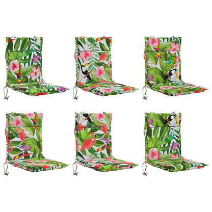 6-delige Hoogrug Kussen GEMERT 6 pcs 100% Polyester Meerkleurig
